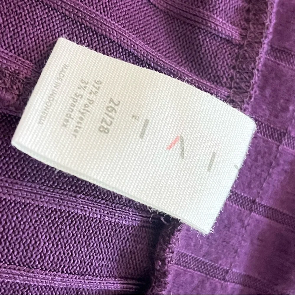 Lane Bryant LIVI Purple Hacci Rib Knit Wide Leg Lounge Pants 26/28 NWT
